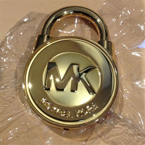 michael kors gold lock and key replacement|Michael Kors jewelry repair.